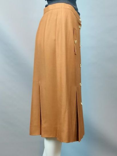 CELINE CÉLINE house skirt in cotton from the 80's, size 38/40, very good conditi...