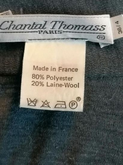 CHANTAL THOMASS Robe Chantal THOMASS en polyester et laine, des années 2000, taille...