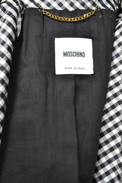 MOSCHINO Veste MOSCHINO en soie et coton, taille 38/40, des années 90, parfait é...