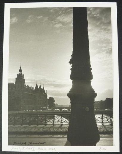 Joseph KADAR Untitled - view from paris Photo Paris 1980, signed, artist's proof....