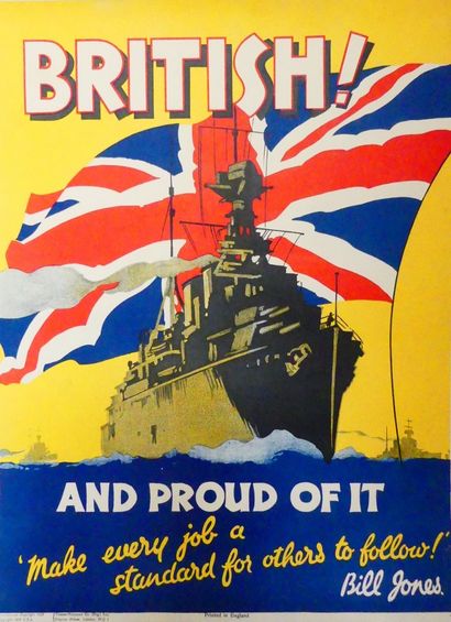 BRITISH ! AND PROUD OF IT. 1928 Printed in England –International Copyright 1928...