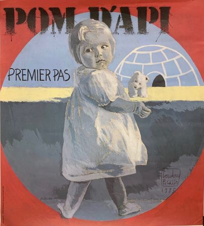 LOULOU PICASSO (2 affiches) 
AGNÈS B (1983) & POM D’API (1985) Ed. W.M – 102 x 70...