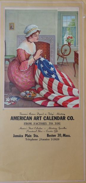 DIVERS (5 affiches et affichettes) « NEW YORK CITY »- « AMERICAN ART CALENDAR »(2020)...