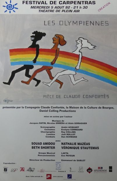 SAVIGNAC Raymond et SAVIGNAC (d’après) (6 affiches et affichettes) DROITS DE L’HOMME...