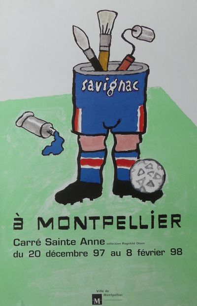 SAVIGNAC Raymond et SAVIGNAC (d’après) (6 affiches et affichettes) DROITS DE L’HOMME...