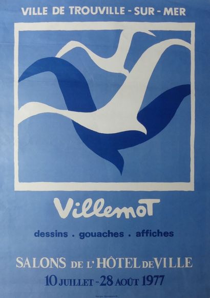 VILLEMOT Bernard (1911-1990) (7 affiches et affichettes) 
FOIRE INTERNATIONALE et...