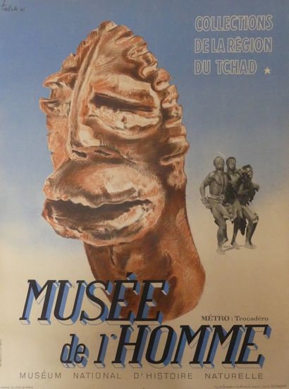 FALCK Jan (1901-1983) MUSÉE DE L’HOMME. Muséum National d’Histoire Naturelle.”COLLECTIONS...