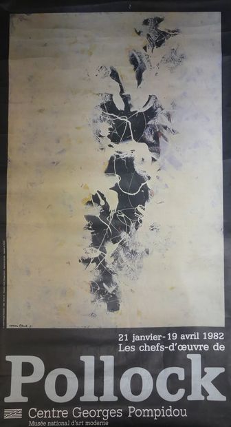 DIVERS (6 affiches et affichettes) PAUL JENKINS (1963) - MIRO (Atelier Mourlot) -...