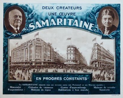 VILÀ Emilio (1887-1967) et STARLUX (4 affiches et affichettes) LA SAMARITAINE. «...