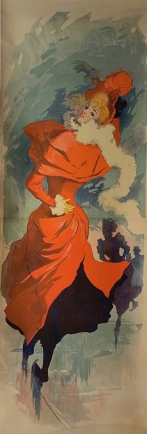 CHÉRET Jules (1836-1932) Champs-Elysées.PALAIS DE GLACE (Affiche avant-lettre). Vers...