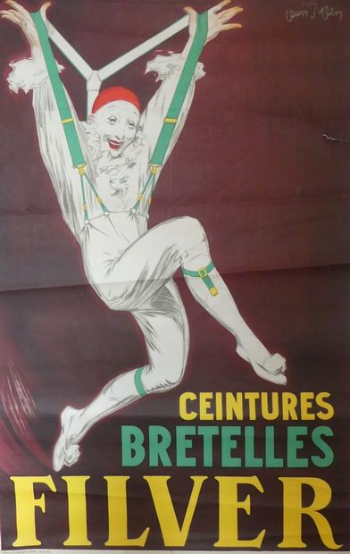D’YLEN Jean (d’après) et BAZIN (2 affiches) 
CEINTURES BRETELLES FILVER et TREILLAGES...