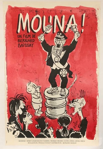 CABU (1938-2015) (2 affichettes) NON A LA « JUSTICE » MILITAIRE et MOUNA !Supplément...