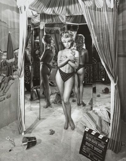 PHOTOGRAPHIES 
BRIGITTE BARDOT Ensemble de portraits de Brigitte Bardot, avec Gunter...