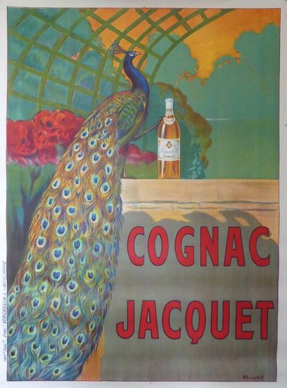 BOUCHET E.C COGNAC JACQUET. Circa 1910-1920 Printed by Vercasson, Paris - 160 x 120...