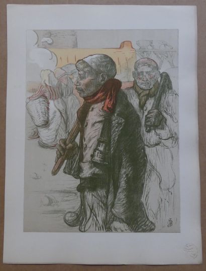 L’ESTAMPE MODERNE- Number 14 - June 1898 (4 prints) BESSON "AU PAYS NOIR" - GIRALDON...