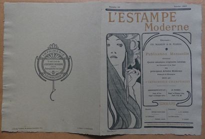 L’ESTAMPE MODERNE- Numéro 22 - FÉVRIER 1899 (4 estampes) BURNE-JONES « BEAUTY » -...