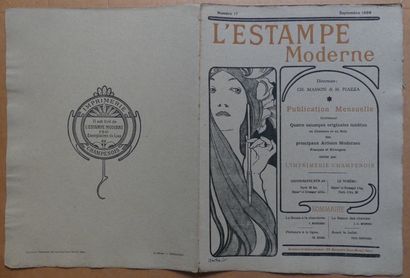 L’ESTAMPE MODERNE – Number 16 and Number 17- August 1898 (2 prints) and September...