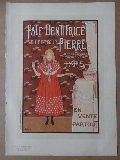 LES MAÎTRES DE L’AFFICHE - BOUTET DE MONVEL Henri (1851-1919) et LEFÈVRE Lucien (né...