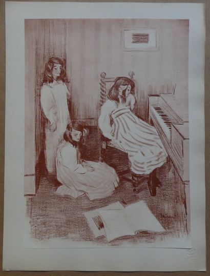 L’ESTAMPE MODERNE- Number 18 - October 1898 (3 prints) DESVALLIÈRES. "AMPHORA BEARER"...