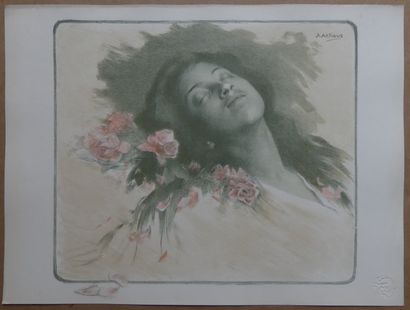 L’ESTAMPE MODERNE – Numéro 10 – Février 1898 (4 estampes) DONNAY « ARTÉMIS»- LEPÈRE...