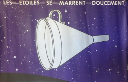 GRAPUS (2 affiches) ÇA NE TOMBE PAS DU CIEL (1981) et LES ÉTOILES SE MARRENT DOUCEMENT...