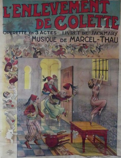 DIVERS SPECTACLES (5 posters) DOLA " LE COMTE DE LUXEMBOURG " - GID Raymond " L'HISTOIRE...