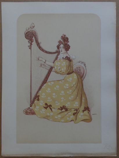 L’ESTAMPE MODERNE – Number 13 - May 1898 (4 prints) BUSSIÈRE "BRUNNHILD" - DINET...