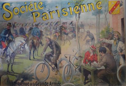 LEFEVRE SOCIÉTÉ PARISIENNE Imprimerie Chaix, Paris -Encres Lorilleux - 134 x 191...