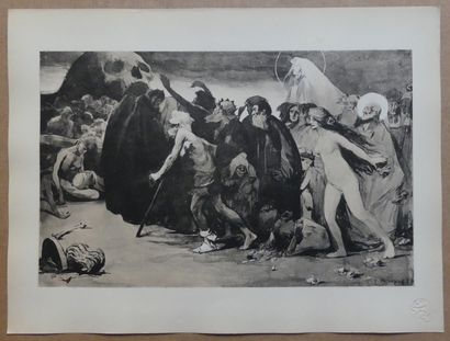 L’ESTAMPE MODERNE – Number 15-July 1898 (4 prints) GUYON "MARIS STELLA" - HENRI MARTIN....