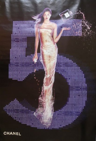 GOUDE Jean-Paul CHANEL N°5 (2 affiches) No mention of the printer 175 x 118 cm -...