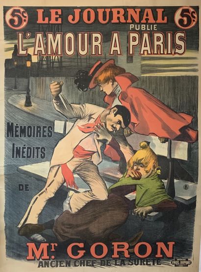 BALLURIAU Paul (1860-1917) LE JOURNAL publie L’AMOUR À PARIS. Mémoires Inédits de...