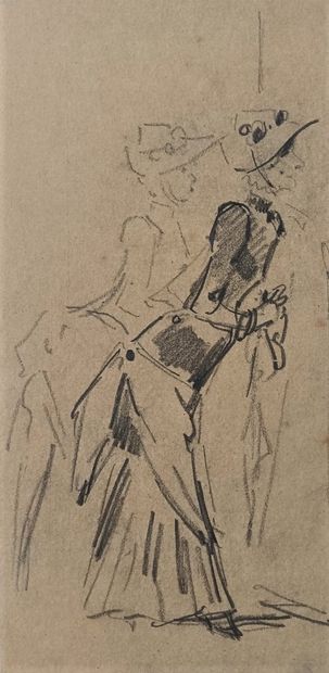 Alfred GREVIN (1827-1892) Lot of 7 drawings . in the state (possible accidents and...