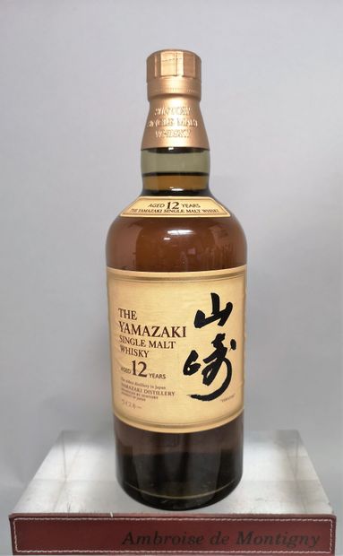 JAPANESE WHISKY 1 bouteille WHISKY YAMAKAZY "Single malt" 12 ans