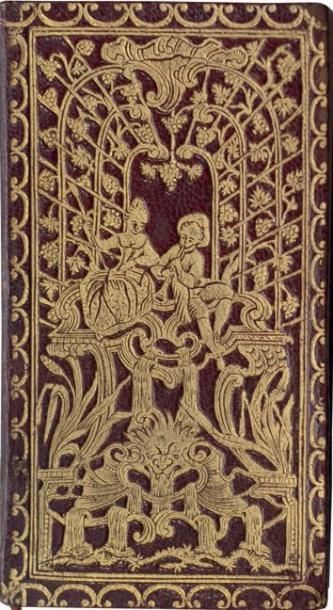 null Almanach royal, année 1754. P. Imprimerie de Le Breton. In-16; maroquin rouge...
