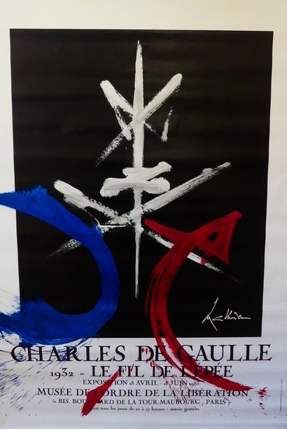MATHIEU Georges et MONNERET Jean (2 affiches)