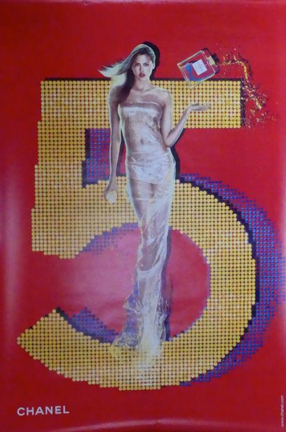 GOUDE Jean-Paul CHANEL N°5 (2 affiches)