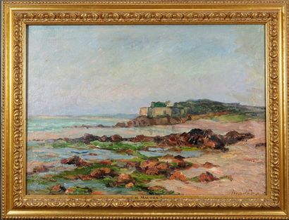 Maxime MAUFRA (1861-1918) Maxime MAUFRA (1861-1918)
Le fort Penthièvre, circa 1903
Huile...