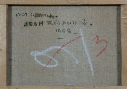 Jean RIGAUD (1912-1999) Port Joinville, Ile D’Yeu, 1958
Huile sur toile. Signée en...