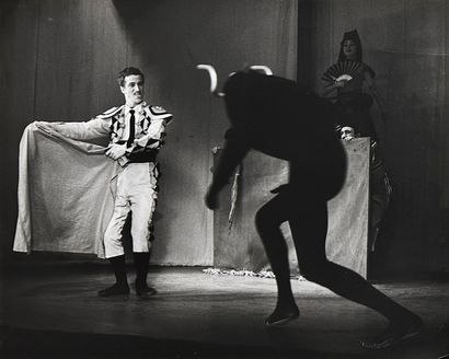 INGI (Louis Ingigliardi, dit) 1915-2008 THEATER Stage, February 1958 Photograph Vintage...