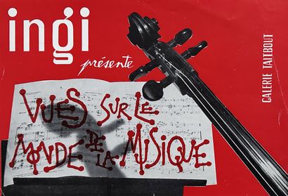 INGI (Louis Ingigliardi, dit) 1915-2008 MUSIC TRIBUTE TO WEBERN: Ingi's cello and...