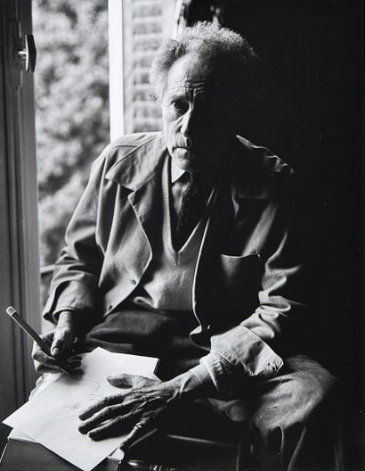 INGI (Louis Ingigliardi, dit) 1915-2008 POETS - WRITERS Jean COCTEAU (1889-1963),...