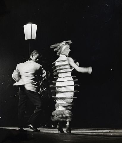 INGI (Louis Ingigliardi, dit) 1915-2008 DANCE Ursula VIAN-KUBLER of the Ballets Hô,...