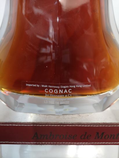 null 1 bouteille COGNAC "Paradis Impérial" - HENNESSY Assemblage Jean FILLIOUX. Carafe...
