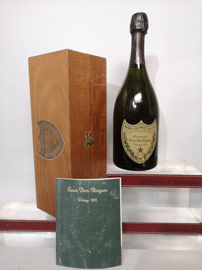 1 bouteille CHAMPAGNE DOM PERIGNON Brut 1970...