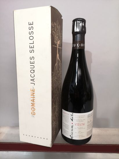 null 1 bouteille CHAMPAGNE Extra Brut Grand Cru Lieux dits " AMBONAY Le Bout du Clos"...