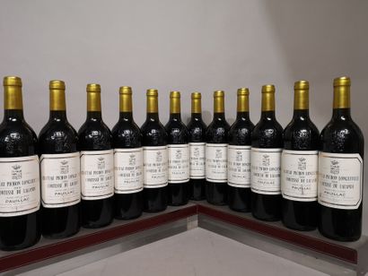 12 bottles Château PICHON LONGUEVILLE Ctesse...