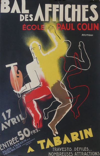 COLIN Paul (1892-1985) MADIKA. 1930 Imp. H. Chachoin, Paris  -  120 x 80 cm – Non...