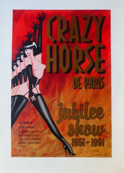 RAU Charles & Zara NEVADA CRAZY HORSE de Paris.JUBILEE SHOW 1951-1991 «40 YEARS OF...