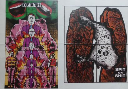 null MUSÉE D’ART MODERNE.  «GILBERT AND GEORGE EXHIBITION». Octobre 1997-Janvier...