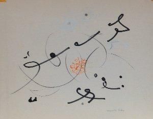 Marcelle CAHN (1895 - 1981) Gouache sur papier signée en bas à droite Dim: 20.5 x...